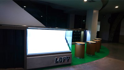ออกแบบและติดตั้งร้านจำหน่ายมือถือ ร้าน LOFT ดิจิตอล เกตเวย์ สยามสแควร์ กรุงเทพมหานคร 